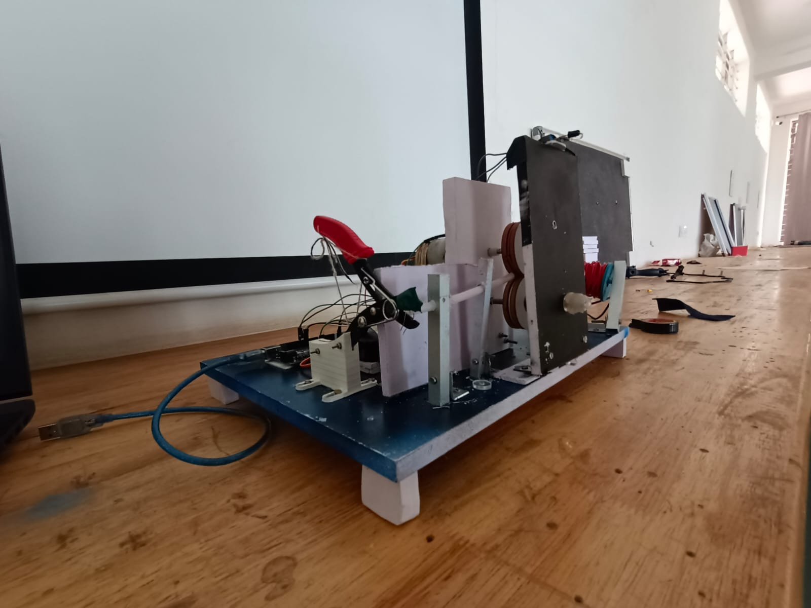 Final physical assembly of the Wire Cutting Machine